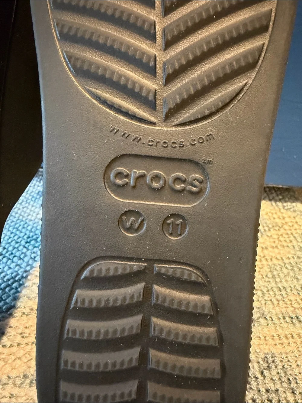 Crocs Iconic Comfort Platform Slide - Black